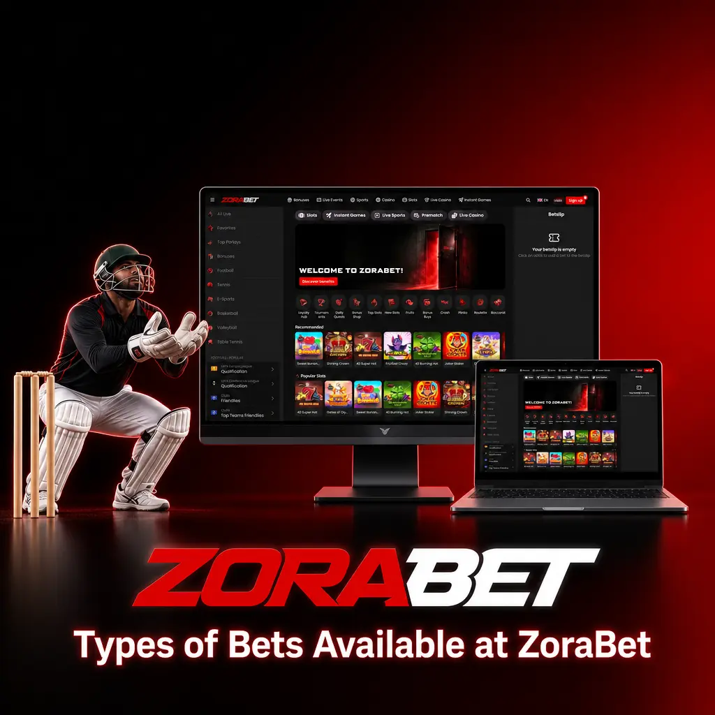 ZoraBet betting types: single, parlay accumulator, and system bets explained for strategic wagering