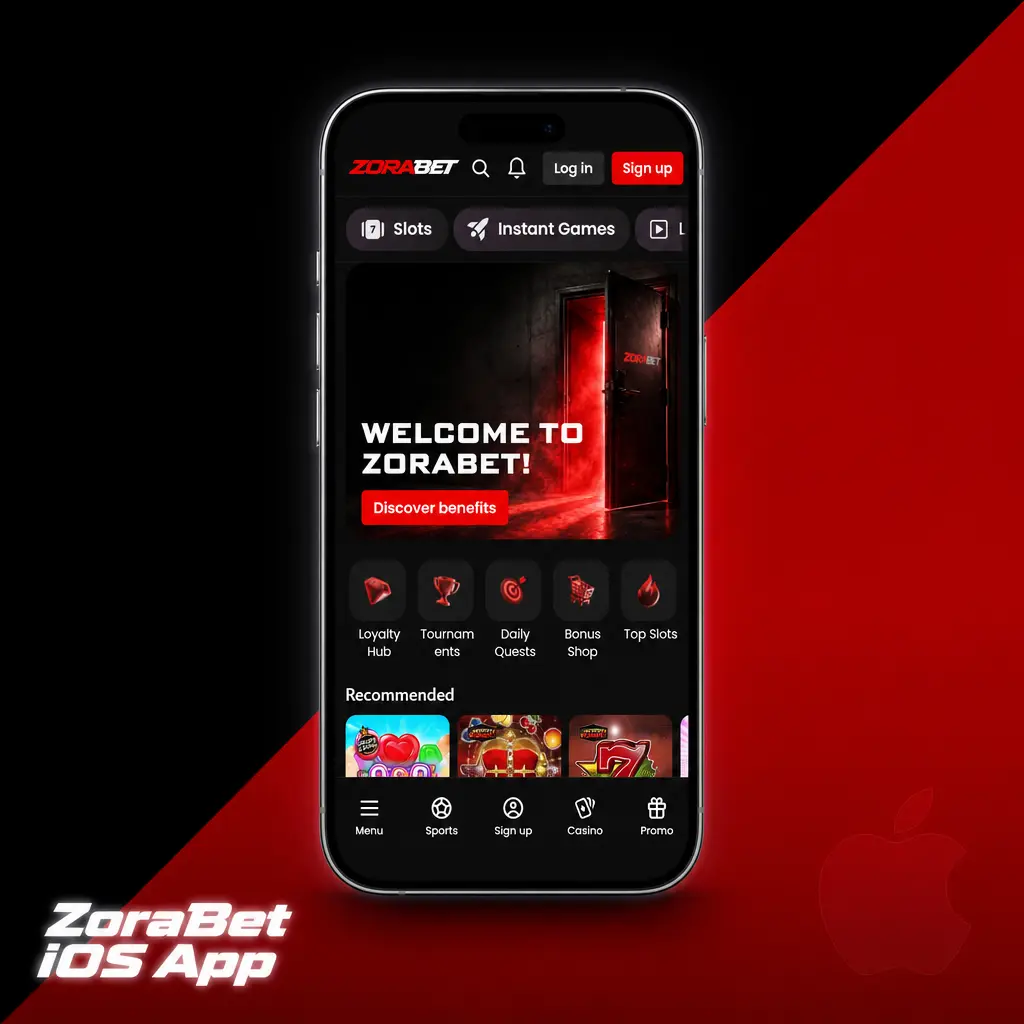 ZoraBet iOS PWA installation guide showing Safari share menu steps to add the app to iPhone home screen